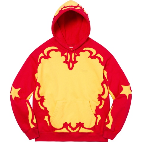 Supreme Western Cut Out Hooded Sweatshirt - Gold