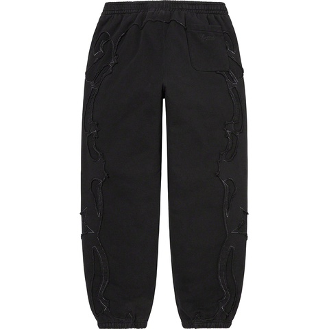 Supreme Western Cut Out Sweatpant - Black