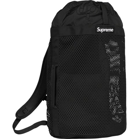 Supreme Mesh Backpack - Black