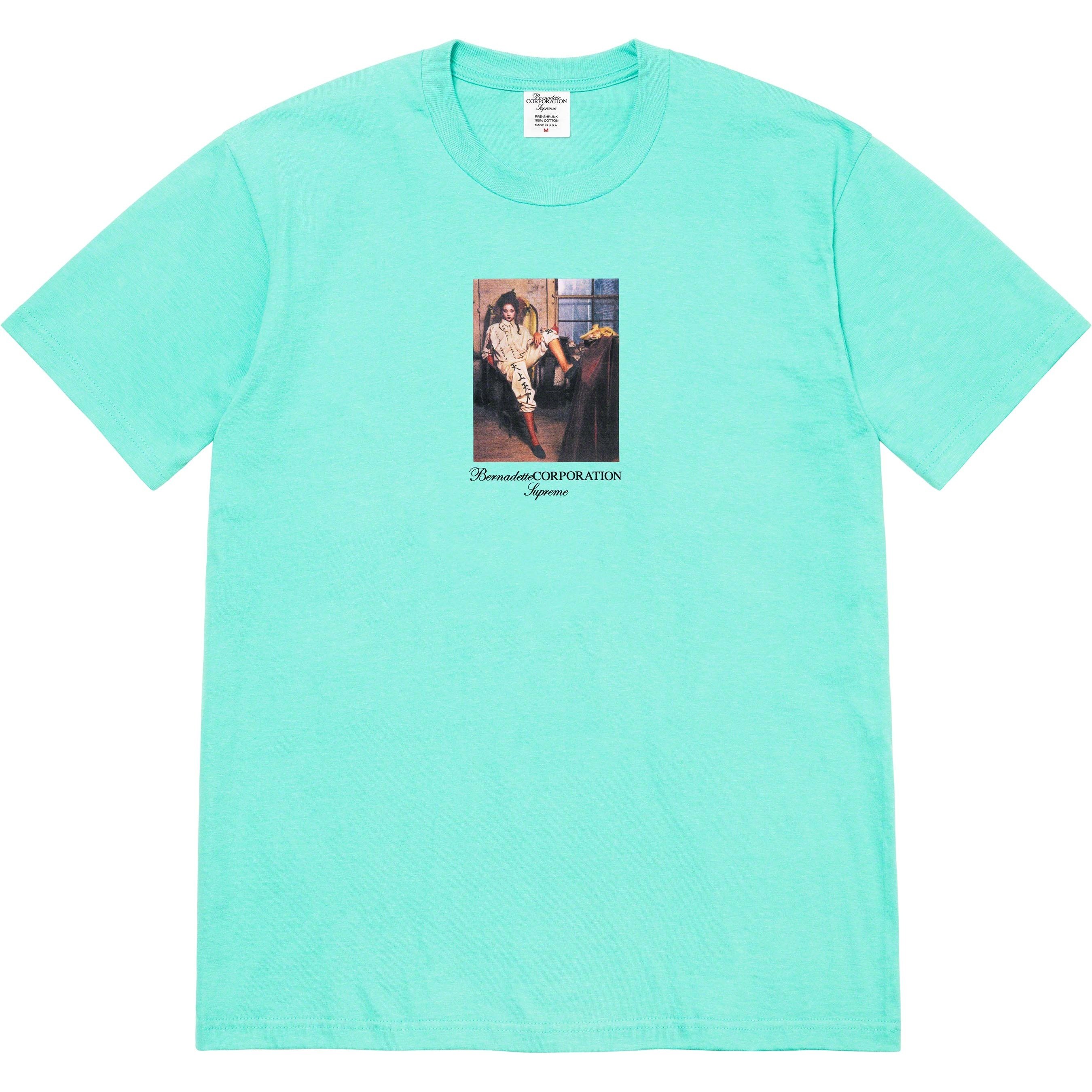 Supreme Supreme Bernadette Corporation Fuck Tee (SS23) - Teal - $48