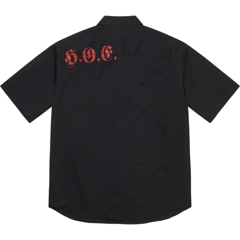 Supreme Supreme/Bernadette Corporation S/S Work Shirt - Black