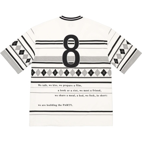 Supreme Supreme/Bernadette Corporation Pique Soccer Top - White