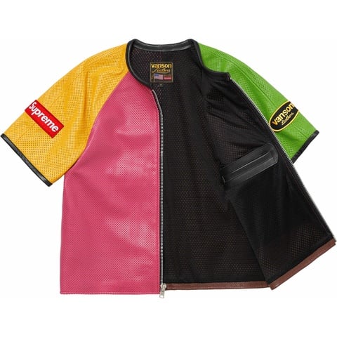 Supreme®/Vanson Leathers® S/S Racing Jacket - Supreme