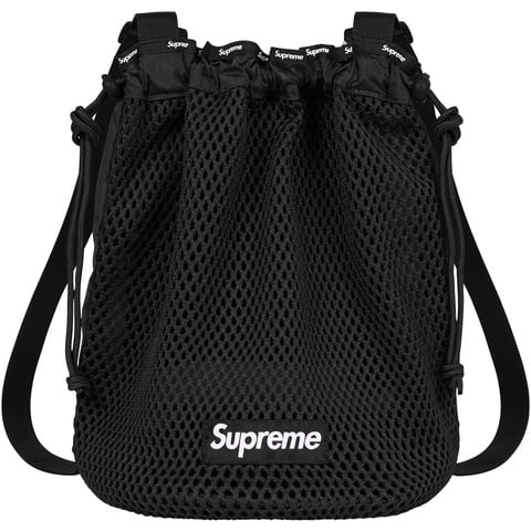 Supreme Mesh Small Backpack - Black