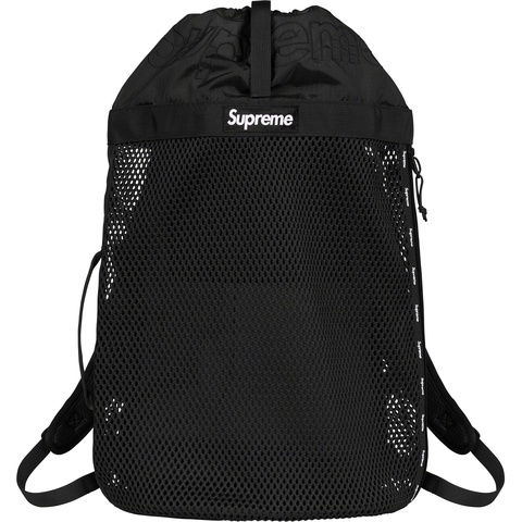 Supreme Mesh Backpack - Black