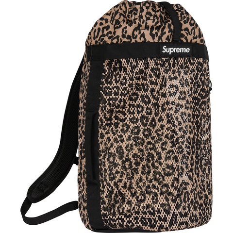 Supreme Mesh Backpack - Leopard