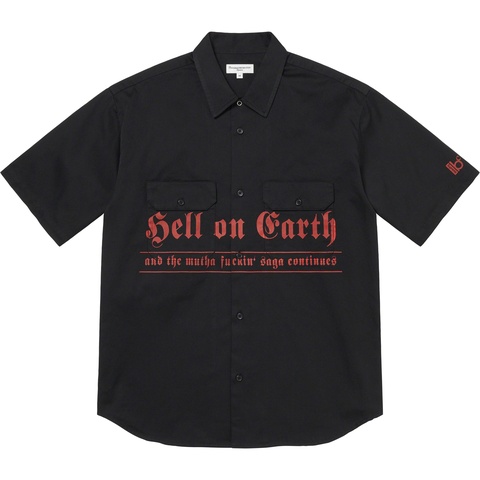 Supreme Supreme/Bernadette Corporation S/S Work Shirt - Black