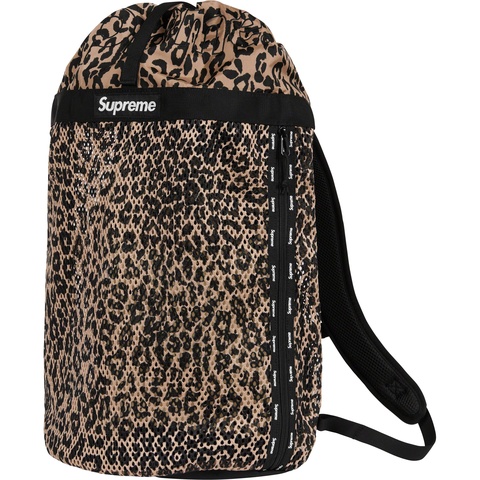 Supreme Mesh Backpack - Leopard