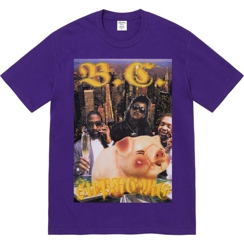 Supreme Supreme/Bernadette Corporation Money Tee - Purple
