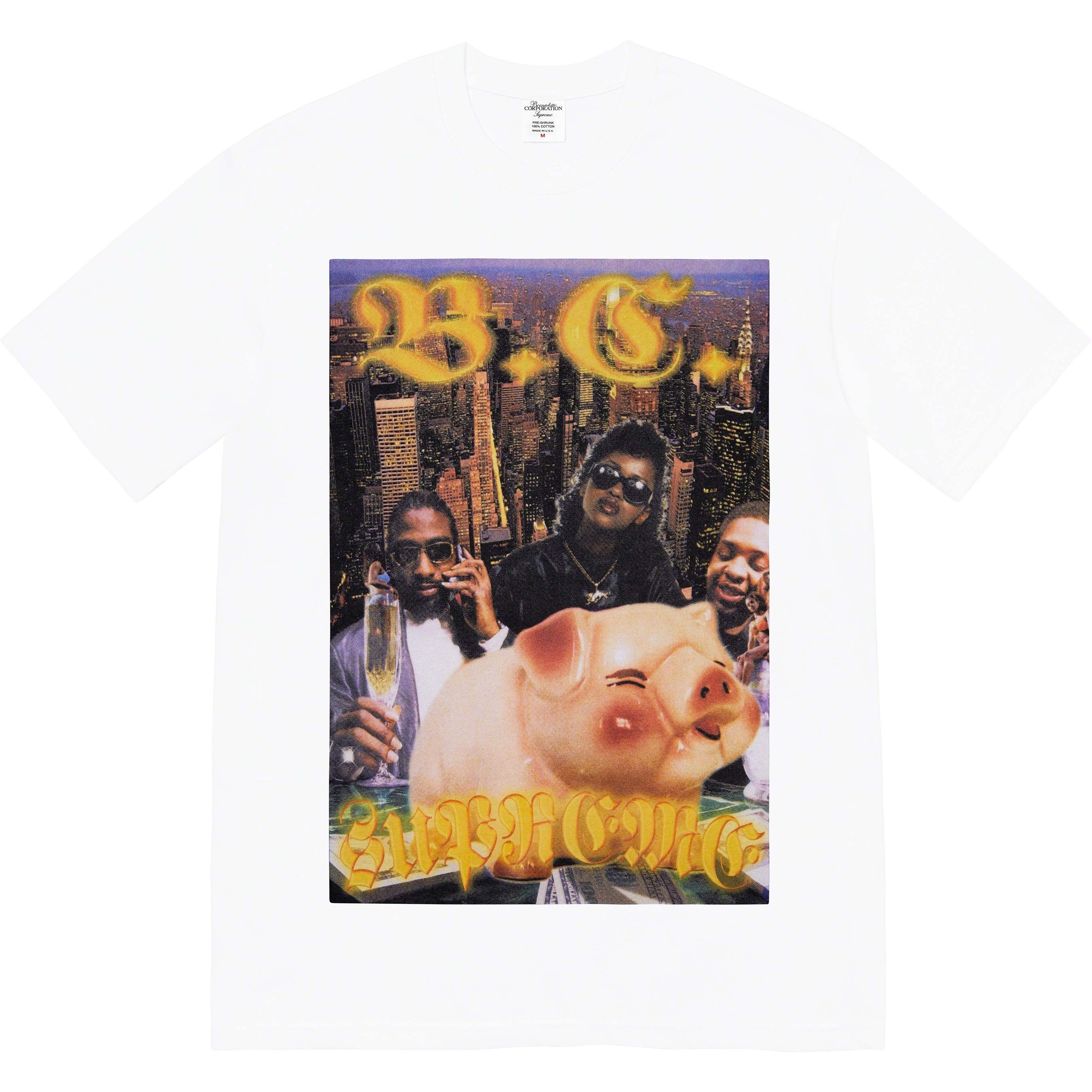 Supreme Bernadette Corporation Money Tee (SS23) - $48
