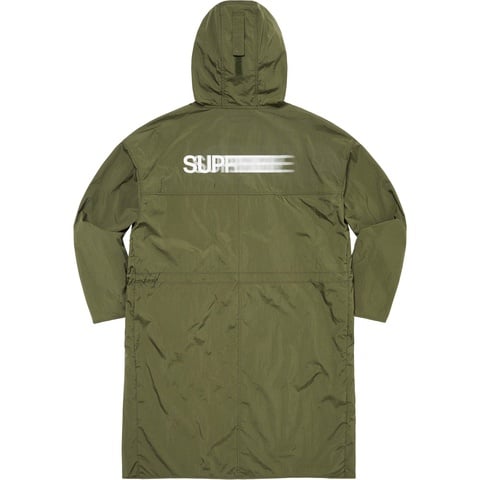 Supreme Motion Logo Lightweight Parka - Olive