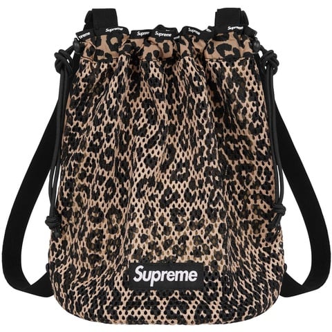 Supreme Mesh Small Backpack - Leopard