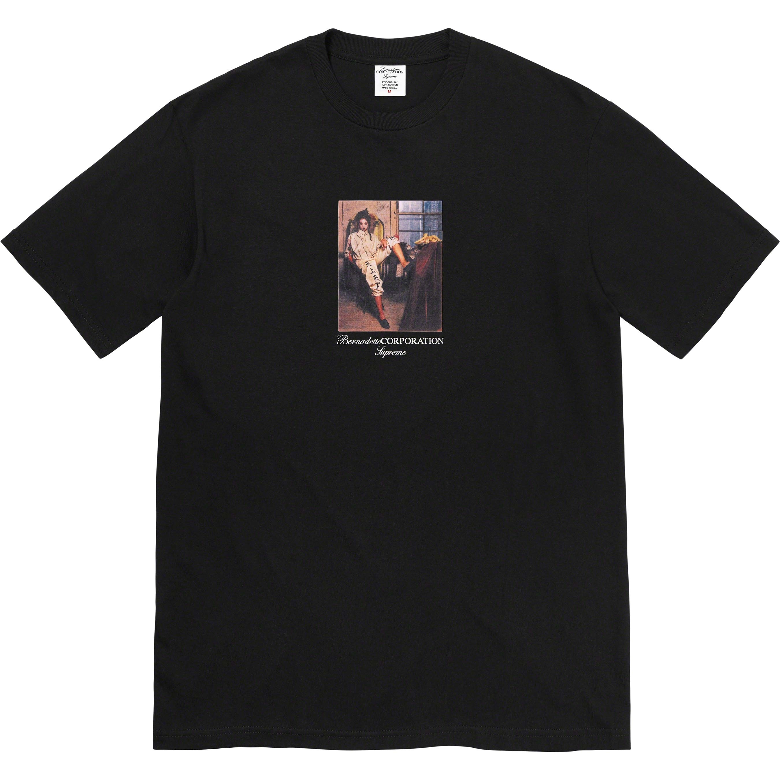 Supreme Supreme Bernadette Corporation Fuck Tee (SS23) - Black - $48