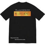 Supreme Supreme Bernadette Corporation Money Tee (SS23) - Black