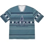 Supreme Supreme Bernadette Corporation Pique Soccer Top (SS23) - Blue