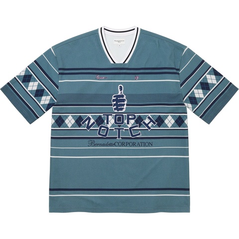 Supreme Supreme/Bernadette Corporation Pique Soccer Top - Blue