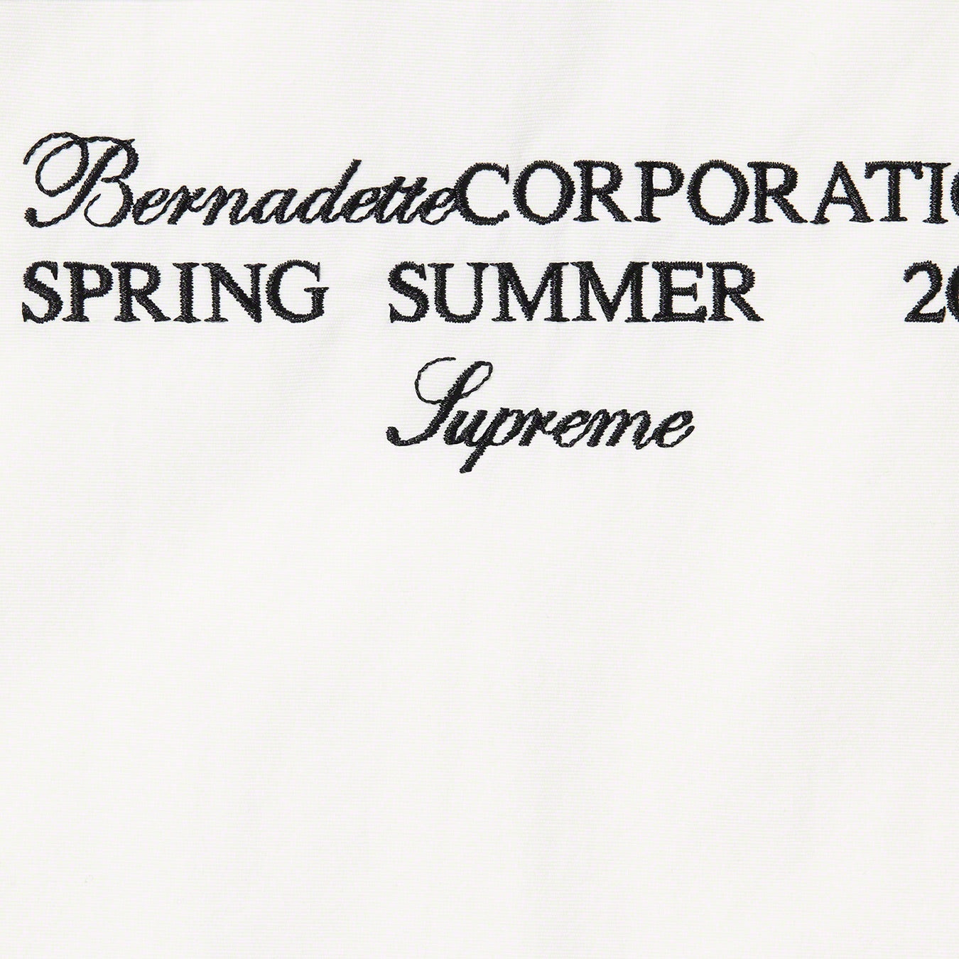 Supreme Supreme Bernadette Corporation Track Jacket (SS23) - White - $188