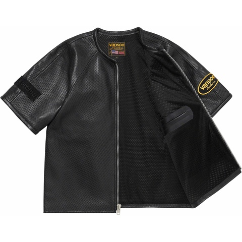 Supreme Supreme®/Vanson Leathers® S/S Racing Jacket - Black