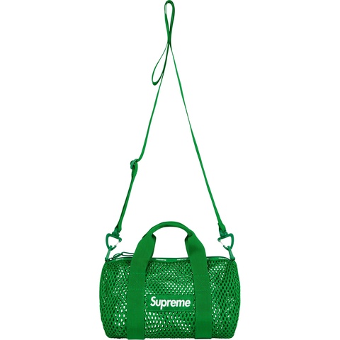 Supreme Mesh Mini Duffle Bag - Green