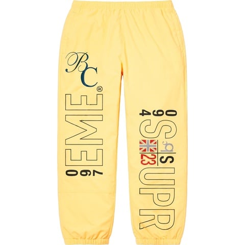 Supreme Supreme/Bernadette Corporation Track Pant - Pale Yellow