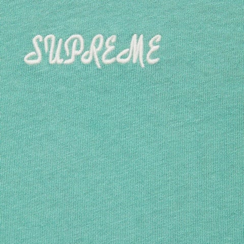 Supreme Washed Script S/S Top - Sage