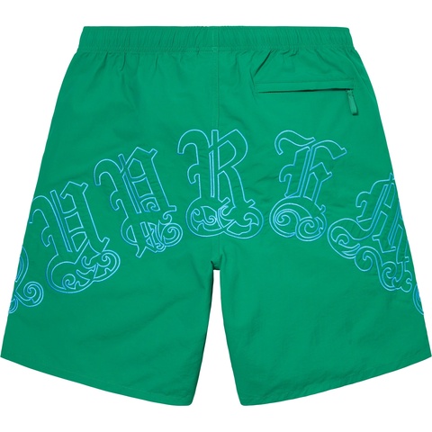 Supreme Old English Nylon Short - Green