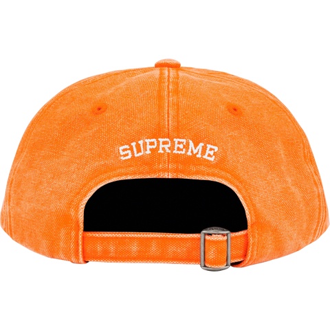 Supreme Pigment Canvas S Logo 6-Panel - Orange