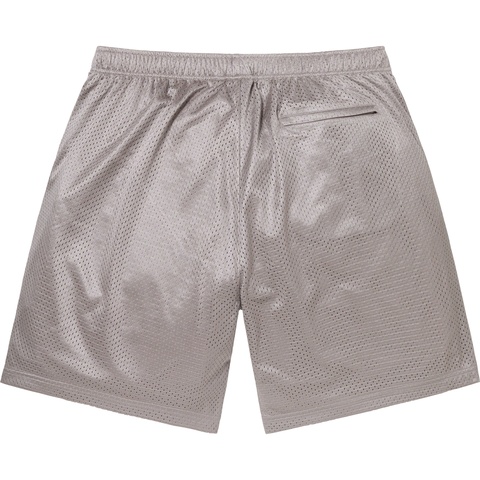 Supreme Small Box Baggy Mesh Short - Grey