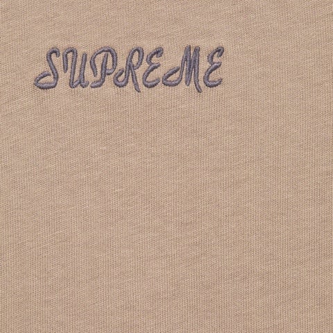 Supreme Washed Script S/S Top - Tan