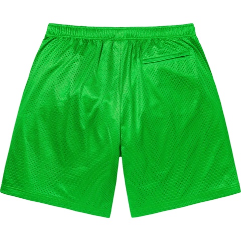 Supreme Small Box Baggy Mesh Short - Green