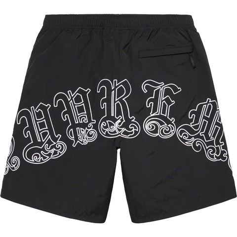 Supreme Old English Nylon Short - Black