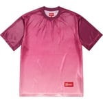 Supreme Gradient Mesh Stripe Jersey (SS23) - Magenta