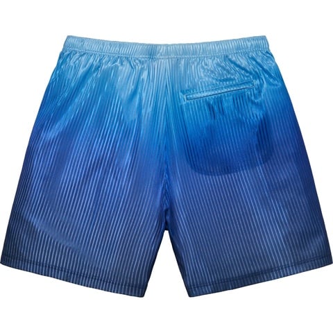 Supreme Gradient Mesh Stripe Baggy Short - Royal