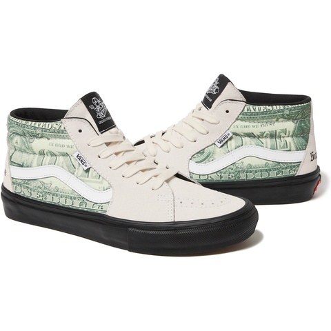 Supreme®/ Vans® Dollar Skate Grosso Mid - Supreme