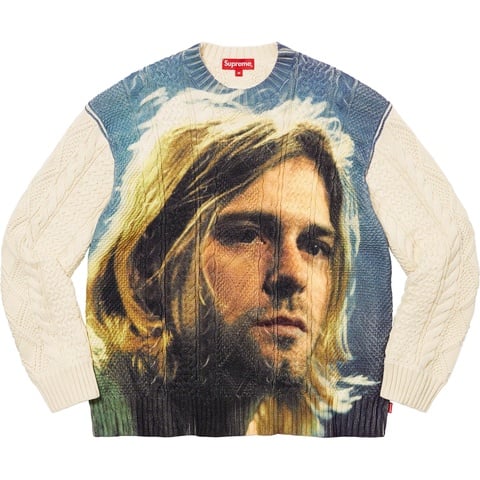 Supreme Kurt Cobain Sweater - White