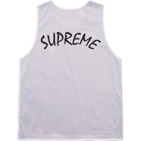Supreme Mustang Reversible Basketball Jersey - White