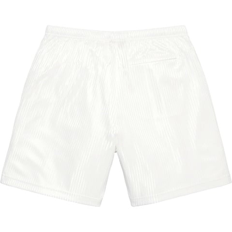 Supreme Gradient Mesh Stripe Baggy Short - White