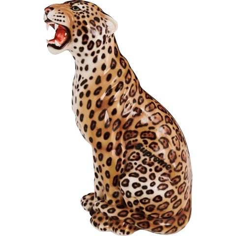 Supreme 34" Porcelain Jaguar - Orange