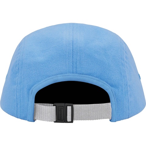 Supreme Suede Visor Camp Cap - Light Blue