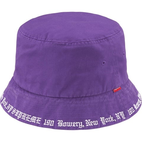 Embroidered Brim Crusher - spring/summer 2023 - Supreme