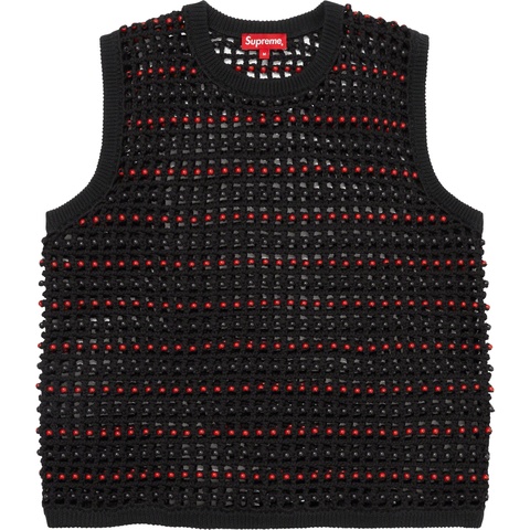 Beaded Sweater Vest - spring/summer 2023 - Supreme