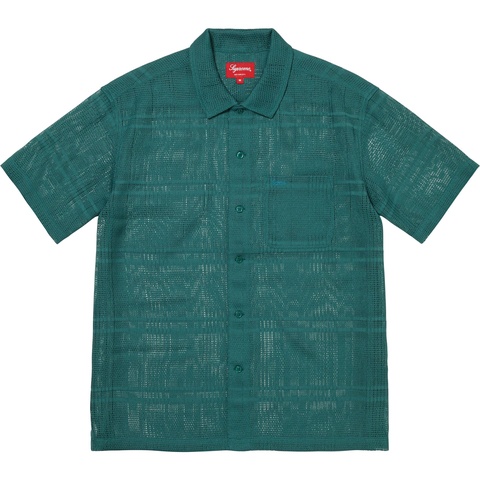 Mesh Stripe S/S Shirt - spring/summer 2023 - Supreme