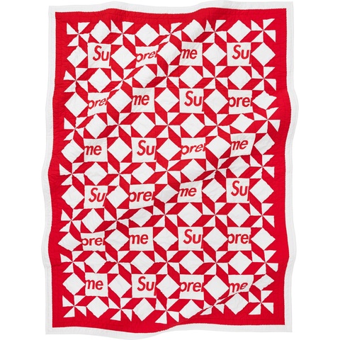 Supreme Patchwork Quilt - Red