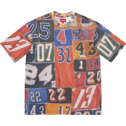 Supreme Jersey Collage S/S Top - Multicolor
