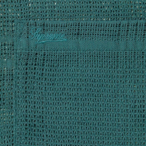 Supreme Mesh Stripe S/S Shirt - Green