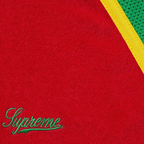 Supreme Terry Raglan S/S Top - Red