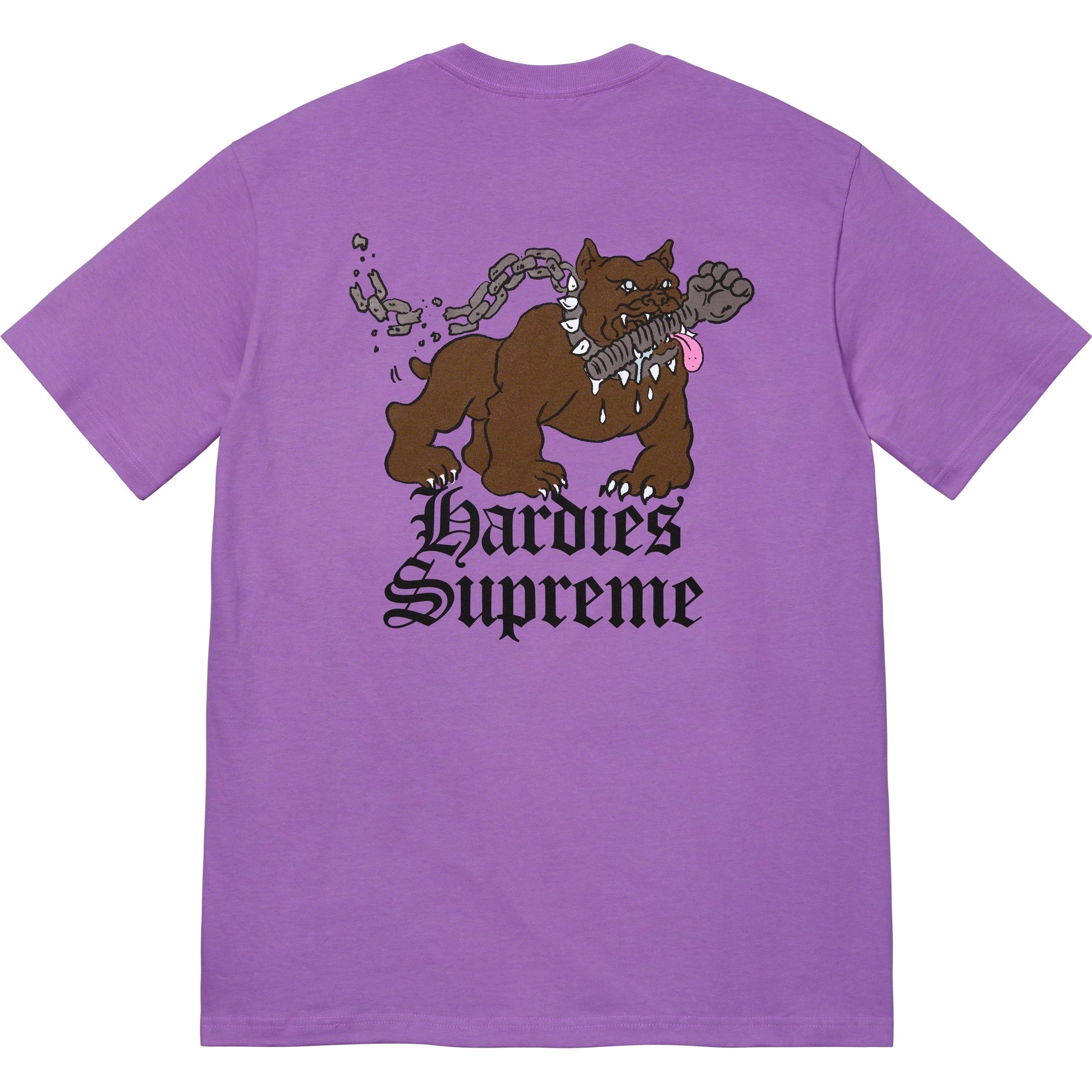 Supreme Supreme Hardies Dog Tee (SS23) - Purple - $44
