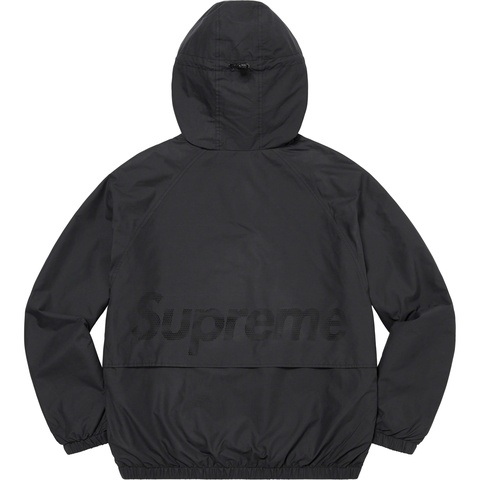 Supreme Lightweight Nylon Hooded Jacket - Black