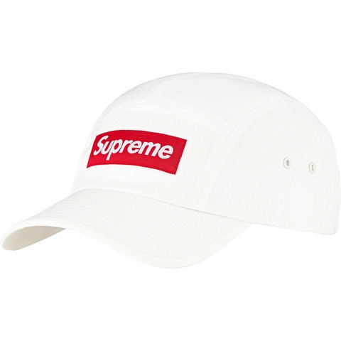 Supreme Glitter Cordura® Camp Cap - White
