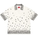Supreme Nouveau Embroidered S S Shirt (SS23) - White
